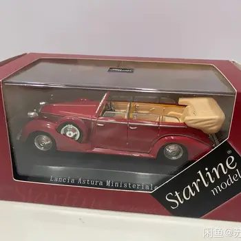 1:43 Lancia Asturu IV 1938 Мусолини Автомобил Метална Играчка Сплав Автомобил Леене Под Налягане и Играчки Превозни Средства, Модел на Автомобила Модел на Автомобила Колекция Подарък