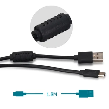 1.8 М USB Кабел За зареждане За Nintend Switch NS NX Игрова конзола Зарядно Устройство За Предаване на Данни Кабел за Захранване Type-C За Nintend Switch NS Аксесоар