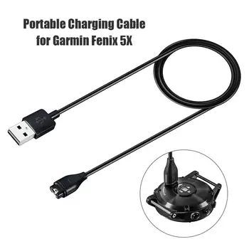 1 m USB Кабел за Зареждане Зарядно Устройство за Garmin Fenix 6S 6 5 Plus 5X Vivoactive 3 серии x10 Forerunner 945/935/245/245 м/45/45 S