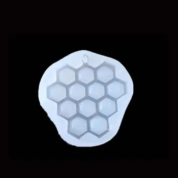 1 Бр. Нова клетъчна Течност на силиконова форма направи си САМ бижута от смола висулка колие окачване lanugo мухъл форми от смола за бижута