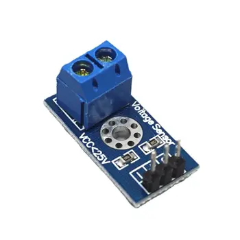 10 бр. Сензор за напрежение за Arduino DC за усилвател За Raspberry Pi Цифров Ток dc 0-25 В с код
