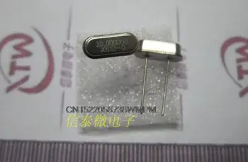 100 бр./ЛОТ Нови и оригинални 20 Mhz, HC-49 s пасивни кристали от 20.000 Mhz 20 м crystal 20 Mhz 2 КОНТАКТ DIP на 20 000 Mhz
