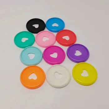 1000PCS28MM цветна пластмасова любов пластмасови халки гъби дупка подложка за тетрадки класьори консумативи