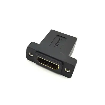 1080P HDMI Женски на Женския Панельному Креплению удължителен кабел Съединител на Адаптер Конектор