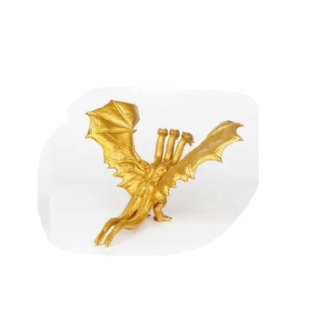 18 см Годзила Крал Гидора golden king Чудовища 3 Глави Дракон Крал Гидора PVC Златен Дракон Фигурка Колекция Играчки
