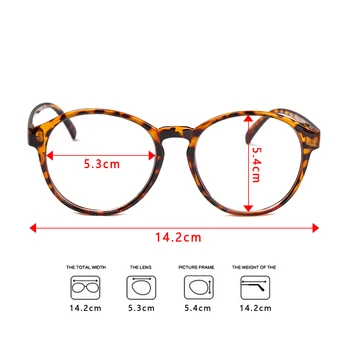 1БР Класически Ретро Оптични Очила са Модерни, Прозрачни Лещи Женски Мъжки слънчеви Очила В Метални Рамки за Очила, Прозрачни Лещи Очила