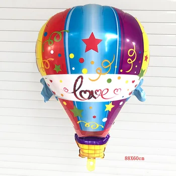 1бр 88x60 см Балон Алуминиеви Балони, Детски рожден ден, сватба, Св. Валентин декор Globos Гелиевый топка