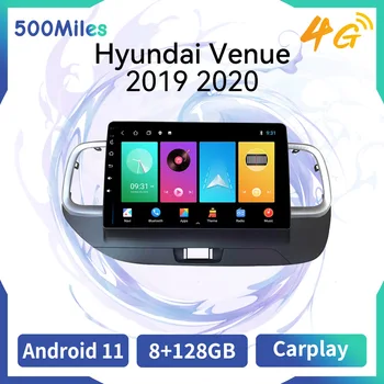 2 Din Android Автомобилен Радиоприемник за Hyundai Venue 2019 2020 GPS WIFI Навигация Авто Мултимедиен Плейър Авторадио Главното Устройство