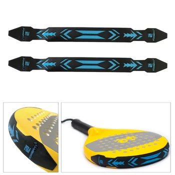 2 елемента 3D Paddle Тенис Лента за Мека Защита на Главата Износостойкая Плажен Тенис Ракета Стикер, Защитен Защита на Професионални Ракети