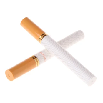 2 елемента Цигара във Формата На Кутия За Хапчета Калъф Притежателите на клечки за зъби Контейнер Организатор D0UE