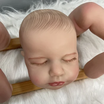 20 Инча Reborn LouLou Оцветени Комплект С Вкоренените Миглите и Филтър Корпус в Разглобено Формата на Преродения Baby Doll резервни Части САМ Форми