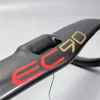 2020 Нов EC90 въглеродни влакна карбон шоссейный под наем с дръжка от въглеродни влакна, лост за шоссейного на мотора, кормилото 400/420/440 мм
