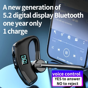 2022 Нов V8 V9 Bluetooth Слушалки Бизнес Гласово Управление На Безжични Слушалки Hi Fi Музикални Слушалки Водоустойчиви Спортни Слушалки С Микрофон