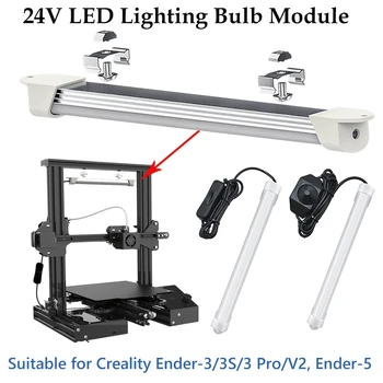 22 см Led Лента Светлина 24 Лампи, Осветление Обновяване на Затъмняване на Led Комплект за Creality Emilov-3/3 S/3 Pro/V2 Emilov-5 Част 3D Принтер