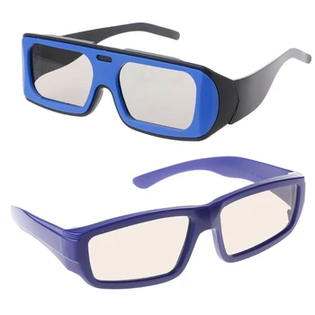 3D Очила Лесен Стил 3D Очила 3D Филм Играта на Кино Комплект Сгъваем Дизайн Ръцете на Пасивни Поляризирани 3D Очила Подпори