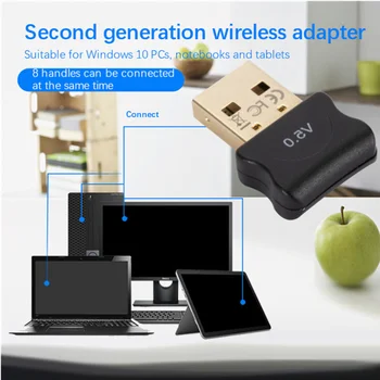 5,0 Bluetooth съвместим Адаптер USB-Предавател, За PC, Компютър, Лаптоп, жак за Слушалки, Аудиопринтера, Приемник на Данни, Ключ