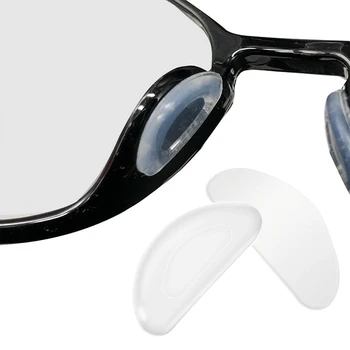 5 Двойки Меки Силиконови Носа на Накладките за предотвратяване на занасяне Носа Облицовка, Подходящи за Очила очила Слънчеви Очила Многофункционални Очила, Аксесоари