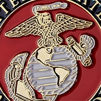 5 бр. Корпуса на Морската пехота на САЩ Военен Предизвикателство Виетнамската Война Златно покритие Цвят на Възпоменателни Монети на САЩ Декорация на Дома, Подарък