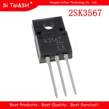 5 бр./лот 2SK3567 K3567 TO-220F 3.5A600V полеви транзистор чисто нов оригинален гаранция за качество