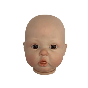 60 см Боядисана Кукла Реборн Комплекти Отворени Очи, Недовършена Мек Винил Комплект за Новородено Bebe Кукла Boneca Reborn Muñecas Комплект Reborn Sin Pintar
