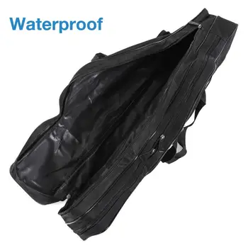 80 см Многофункционална Сгъваема Чанта За Въдици С цип, Удебелена Найлонова Чанта За Съхранение на Риболовни Принадлежности