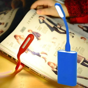 9 Цвята на Гъвкави USB Лампа За Power Bank Компютър, Лаптоп Led Лампа Защита Точка на Меки Ярки Нощни осветителни Тела За Xiaomi