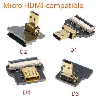 A1 ултра-плосък fpv HDMI-съвместим кабел гъвкав мини hdmi към hdmi микро лента тел 30 см кратък спк стартира строителни ffc