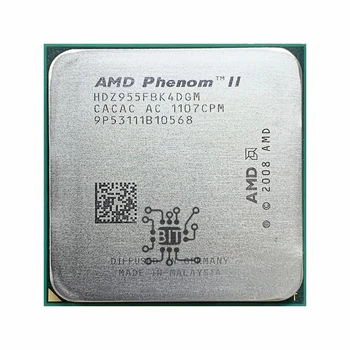 AMD Phenom II X4 955 125 W 3.2 Ghz Четириядрен Процесор 125 W HDZ955FBK4DGM / HDX955FBK4DGI / HDZ955FBK4DGI Сокет AM3