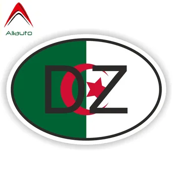 Aliauto Алжир Африка Код на страната Стикер на колата Стикер на Колата Мотоциклети Багажника на Лаптоп Аксесоари за декорация, 15 см. *10 см