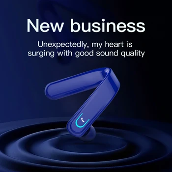Bluetooth Слушалка С Едно Ухо, Стерео Слушалки в ушите, Слушалки с Дълъг режим на готовност, Бизнес Bluetooth Слушалки, Спортна Безжични Слушалки за телефон