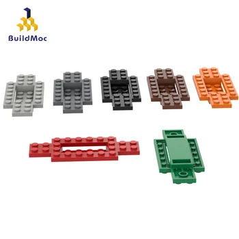BuildMOC Събира Частици 30029 4x10 шаси рамка За Изграждане на Блоковете резервни Части САМ електрически Забавни подарък Играчка