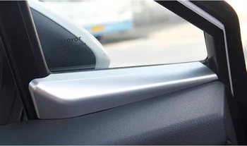 Carmilla Автомобилен Интериор, изработени от Въглеродни Влакна, Преден Багажник, Декоративна Украса, лепенки за Прозорци за Toyota C-HR CHR C HR 2016 2017 2018 резервни Части