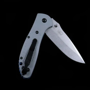 D2 Blade BM 550 Тактически Сгъваем Нож С Найлон с Дръжка От Фибростъкло, Улични Военни Ножове, Защитен Джоб EDC Инструмент-BY16