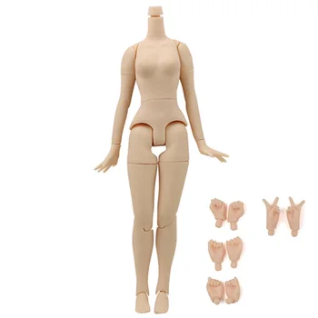 DBS Blyth Кукла Съвместно тяло за нормална кожа бяла кожа азоновый корпус 8,5 инча За 12-инчов лед кукли Licca е подходящ за промени на тялото