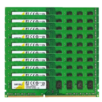 DDR2 2 GB 10шт 667 Mhz 800 Mhz UDIMM Оперативна памет PC2-5300 240 контакти 1,8 В Не-ECC Небуферизованная настолна памет 2g DDR2 Оперативна памет
