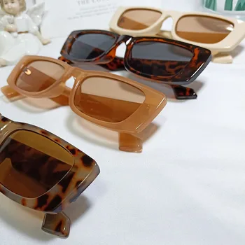 DYTYMJ Висококачествени Квадратни Слънчеви Очила Дамски Луксозни Маркови Слънчеви Очила за Мъже Правоъгълни Градиентные Нюанси за Жени Gafas De Sol