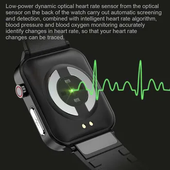 E86 Смарт Часовници Bluetooth Предизвикателство Мъжки наблюдение на сърдечната честота следи Кръвното Налягане, ЕКГ Фитнес Гривна Спортни Водоустойчиви Дамски Умен Часовник