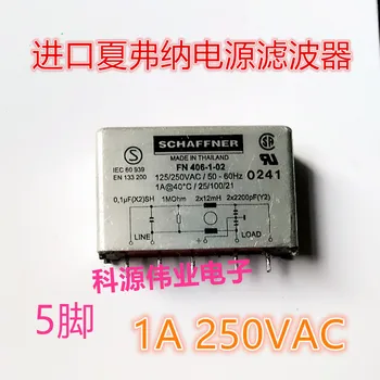 FN 406-1-02 1A 125/250VAC 50-60 Hz