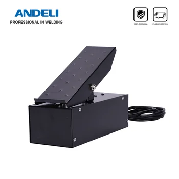 Foot Switch ANDELI Заваряване 5 Контакти вземе подножието на Педала за Дистанционно Управление Ток за Хлътва Заваряване на AC DC TIG-250PE