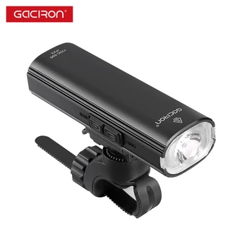 Gaciron V20C-600 Монтажен комплект велосипедни светлина 600 Лумена 2 в 1 USB Акумулаторни Водоустойчива led предни и задни вело светлини 2500 mah