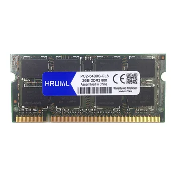 HRUIYL Паметта на лаптоп DDR2 4 GB 2 GB, 1 GB PC2-6400S 800 Mhz DDR 2 800mhz PC2 6400 1G, 2G, 4G memoria Лаптоп Оперативна памет 1,8 В sodimm памет SO-DIMM