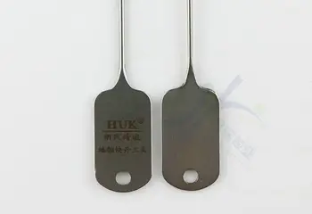 HUK 2 в 1 комплект за отваряне на ключалки Практически шлосери Инструменти за ремонт