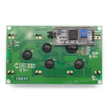 IIC/I2C/TWI 2004 Сериен синьо-Зелен LCD модул с Подсветка за Arduino UNO R3 MEGA2560 20x4 LCD2004