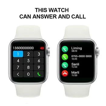 IWO 13 T500 Умни Часовници За Мъже За Жени Серия 6 Bluetooth Повикване 44 мм Уреди за Измерване на Кръвното Налягане Монитори Smartwatch Watchs за Apple, Android телефон