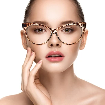 Iboode Класически Очила с Прозрачни Лещи Cateye, Секси Женски Обикновена Огледални Очила, Vintage слънчеви Очила Cat Eye, Елегантни Дамски слънчеви Очила-слънчеви Очила