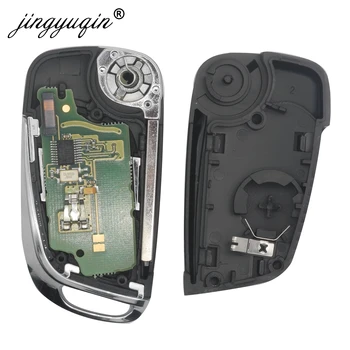 Jingyuqin 433 Mhz ASK/FSK Промяна Флип Дистанционно Автомобилен Ключ за Citroen PICASSO C2 C3 C4 C5 C6 C8 CE0536 VA2/HU83 PCF7961 2/3 BTN Ключ