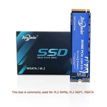 JinyJaier M. 2 NVME PCIe 2280 SSD m2 128 GB Твърд Диск, Твърд Диск 256 GB, 512 GB И 1 TB И 2 TB За Лаптоп на Едро на КОМПЮТРИ