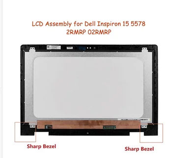 LCD екран на лаптоп Dell Inspiron 15 5578 МОДЕЛ P58F FHD Дисплей Сензорен в Събирането на 40 PIN 15,6 LP156WF7 SP ЕО