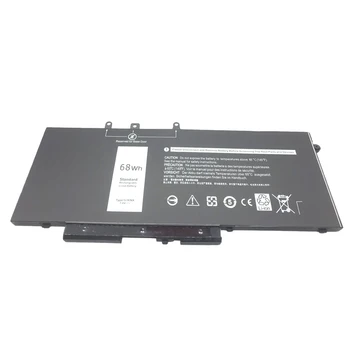 LMDTK Нова Батерия за лаптоп GJKNX Dell Latitude E5480 5580 5490 5590 Precision M3520 M3530 GD1JP 7,6 V 68WH
