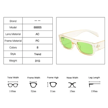 Leonlion Нови Слънчеви Очила в стил хип-хоп, Дамски Ретро Очила В Малка Рамка, Карамел Цвят, Индивидуалността, Слънчеви Очила, Мъжки Gafas De Sol Hombre